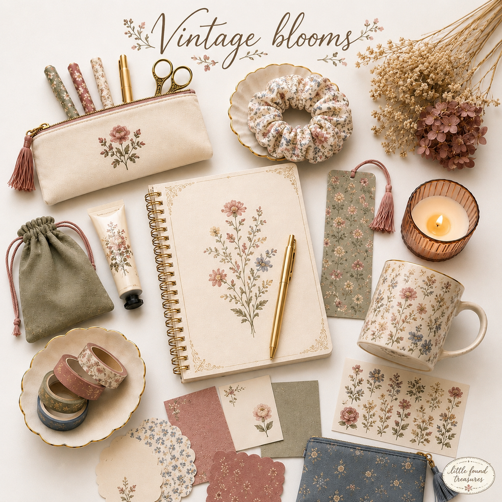 Vintage Blooms (due 2/11/26)